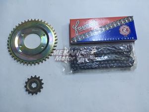 Picture of CHAIN SPROCKET SET MINSK