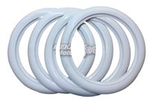 Picture of WHITE HEM SET FOR CAR TIRES 14"
