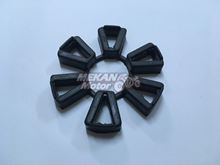 Picture of RUBBER OF REAR CHAINWHEEL JAWA 350